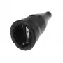 ABL Sursum ABL gumijas Schuko savienotājs 100000048 TPE melns IP20 līdz 3x2,5mm