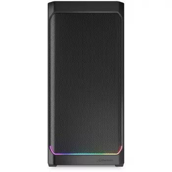 PC korpuss Sharkoon AK4W RGB Strip Midi Tower Melns