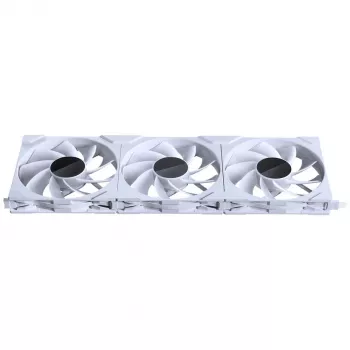 PHANTEKS NV Series NV7 E-ATX korpuss, rūdīts stikls, ARGB - balts & M25 Gen2 PWM D-RGB ventilators 3 komplekts - reversais lāpstiņa, 140mm + DRGB komplekts