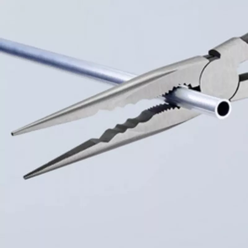 KNIPEX 28 71 280 Garās adatknaibles ar šķērsprofiliem