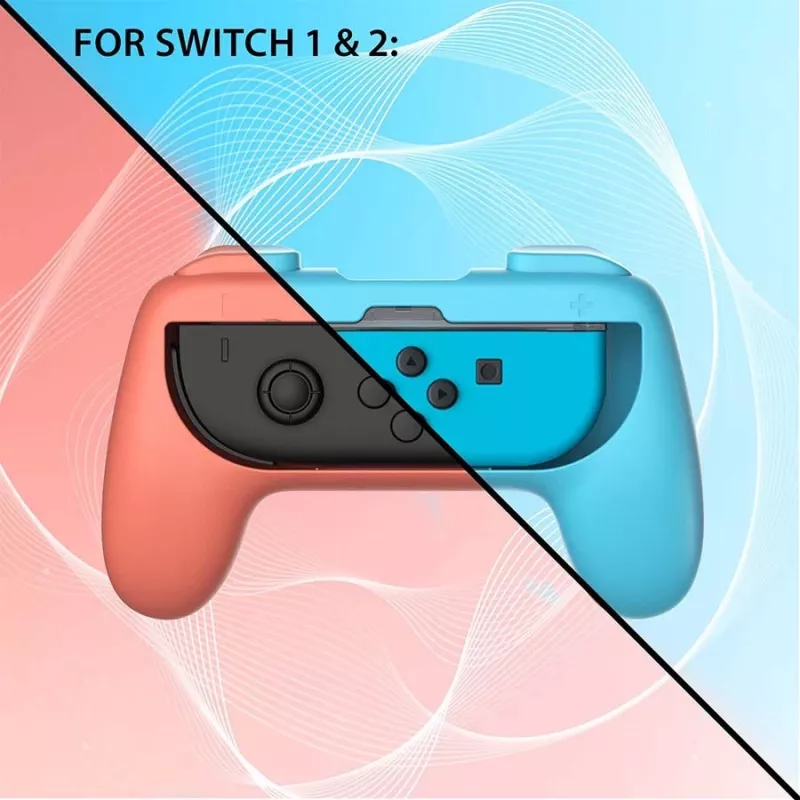 Subsonic sānu rokturi Joy-Con komforta satvērēji Switch & Switch 2 Rozā Tirkīza