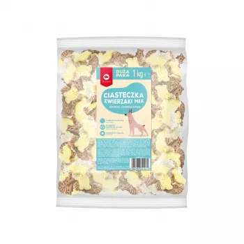 Suņu apmācības cepumi MACED MACED MIX, augu/kviešu garša, 1 kg