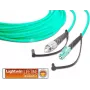 Lightwin LSP-50 FC-LC 2.0 OM3 - vienmoda LWL patch vads, FC - LC, OM3, 2,0 mm