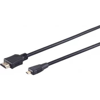 HDMI kabelis S/CONN Micro-HDMI 1m