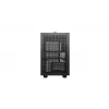 DeepCool CH160 PLUS R-CH160-BKNGM0-G kompakts (SFF) datora korpuss, Mini-ITX/Micro-ATX, rūdīts stikls, melns