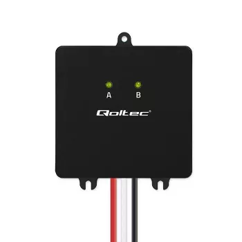 Bateriju sprieguma balansētājs QOLTEC 51097 24V (2×12V) akumulatoriem, 5A balansēšanas strāva