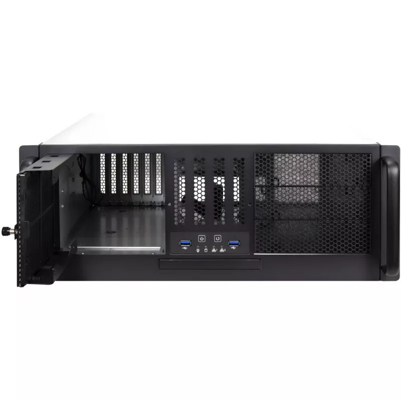 Rack servera korpuss INTER-TECH 4U-47045 19 inch 4U, modelis 88887418