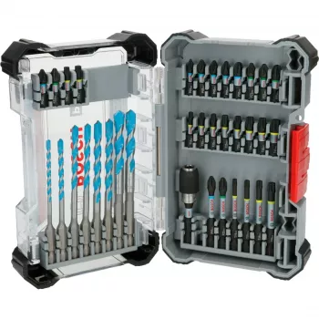 Urbju un skrūvgriežu komplekts Bosch PRO 35 gab. 2608522518 — urbji metālam, kokam, mūrēšanai