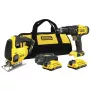 STANLEY V20 SFMCK465D2T komplekts (SFMCD711 + SFMCS600) 2x2.0Ah