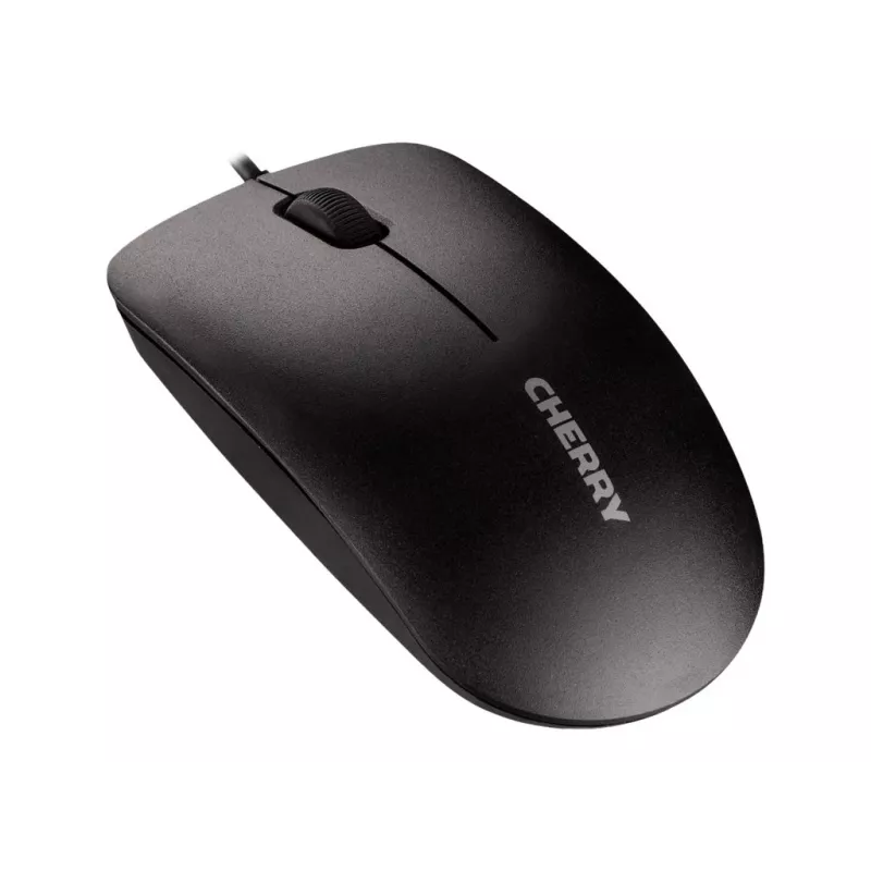 CHERRY DC 2000 Universāls USB AZERTY Beļģijas Melns tastatūras un peles komplekts