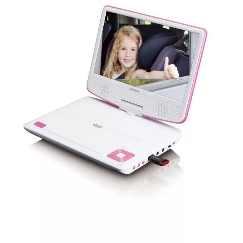 Pārnēsājamais DVD atskaņotājs Lenco DVP-910
