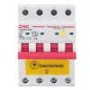 Noplūdes strāvas aizsardzības slēdzis HiSmart NV821921 4P 16A 30mA