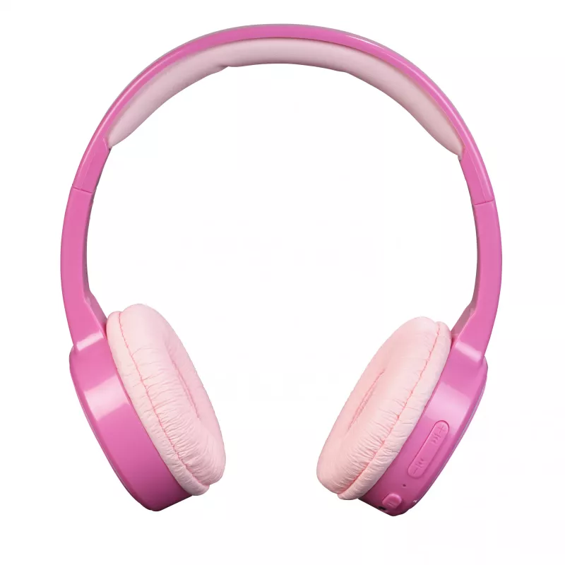 Denver BTH-106P austiņas/headset Vadu & Bezvadu galvas saite Zvaniem/Mūzika Bluetooth Rozā