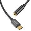 Pārejas adapteris Baseus CATL54-01 Type-C uz 3.5mm, melns