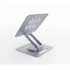 Pacēlājs klēpjdatoram GEMBIRD NBS-DR1-01 — grozāma pamatne, regulējams augstums, Space Grey