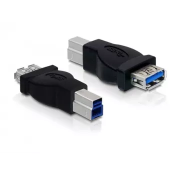 DeLOCK USB 3.0-B vīrišķais uz USB 3.0-A sievišķo adapteris 65179