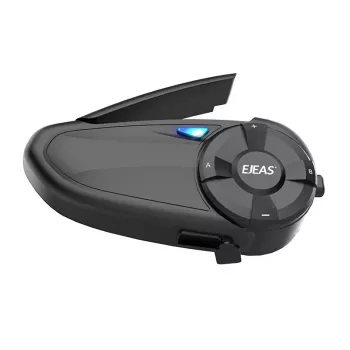Motocikla intercoms EJEAS Q7 Bluetooth tālsatiksmes ķiveres austiņas ar brīvroku sarunām