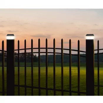 GB128 LED saules laternas žoga stabiņa dārza lampa, Melna - Green Blue