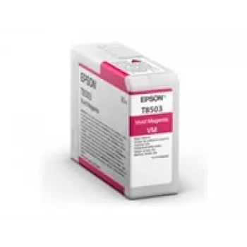 Epson T8503 oriģinālā tintes kasetne Vivid magenta 80 ml