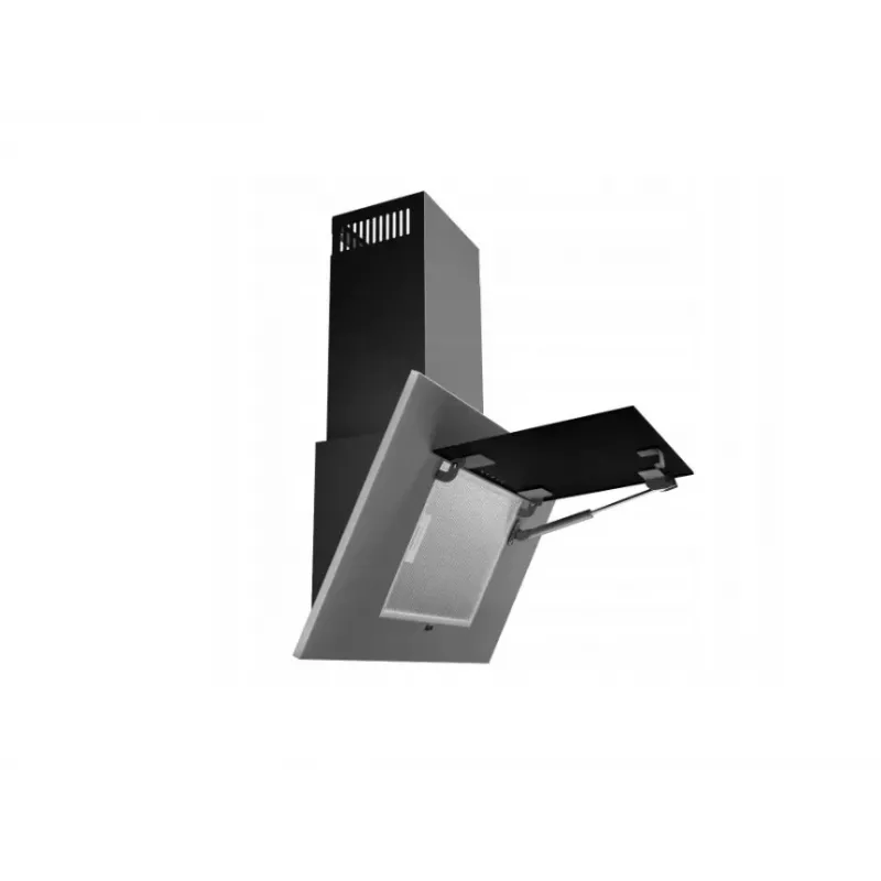 AKPO WK-4 Black 2.0 60 GRAY/BLACK GLASS T300 Lineārais LED/Controller Tvaika nosūcējs