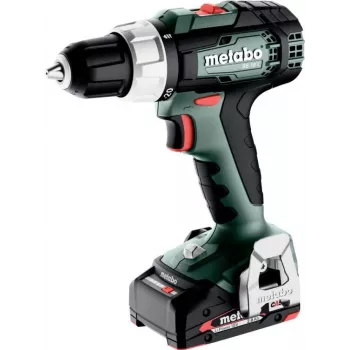 Bezvada urbjskrūvgriezis Metabo BS 18 L ar 2x 2Ah akumulatoriem un metaBOX