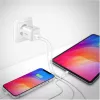 YENKEE YAC G38 20W 3A Power Delivery USB-C un USB-A sienas lādētājs