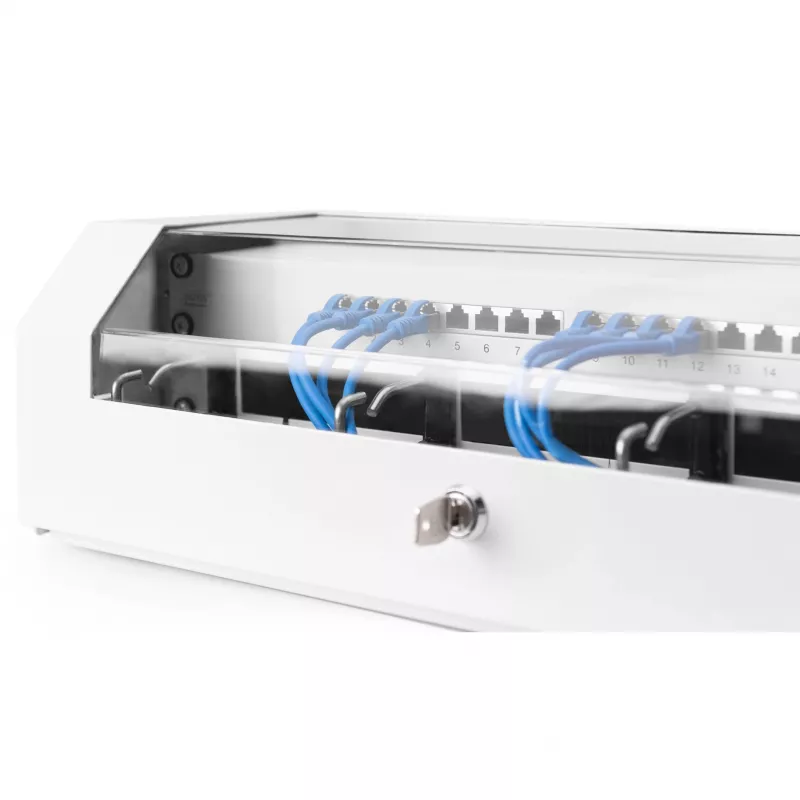 Sienas stiprināms tīkla skapis Digitus DN-19 04U-PB, 3U, pelēks