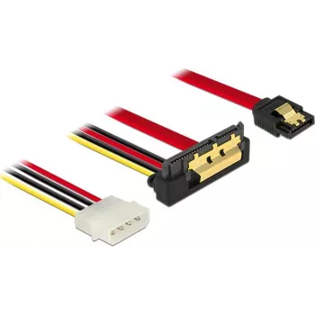 SATA kabelis DeLOCK 85231 0,3m SATA 7-pin + Molex 4-pin