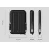 Ārējais cietais disks Silicon Power A66 2TB USB 3.2 Gen 1 (Type-A) melns/dzeltens