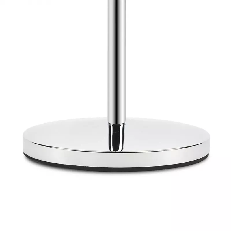 Bezrāmju spogulis Girmi BE02 — apaļš, nerūsējošais tērauds, LED ar pieskāriena vadību, 1x/3x palielinājums, USB-C uzlādējams (1000 mAh)