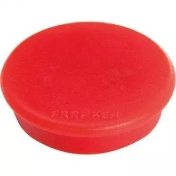 Franken HM30 01 magnēts tāfelei, sarkans, 32x32 mm, 10 gab.