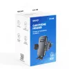 SAVIO CH-05 auto telefona turētājs, kas piestiprināms ventilācijas restēm