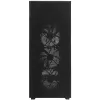 InWin Modfree Deluxe Big-Tower ar rūdītu stiklu - melns