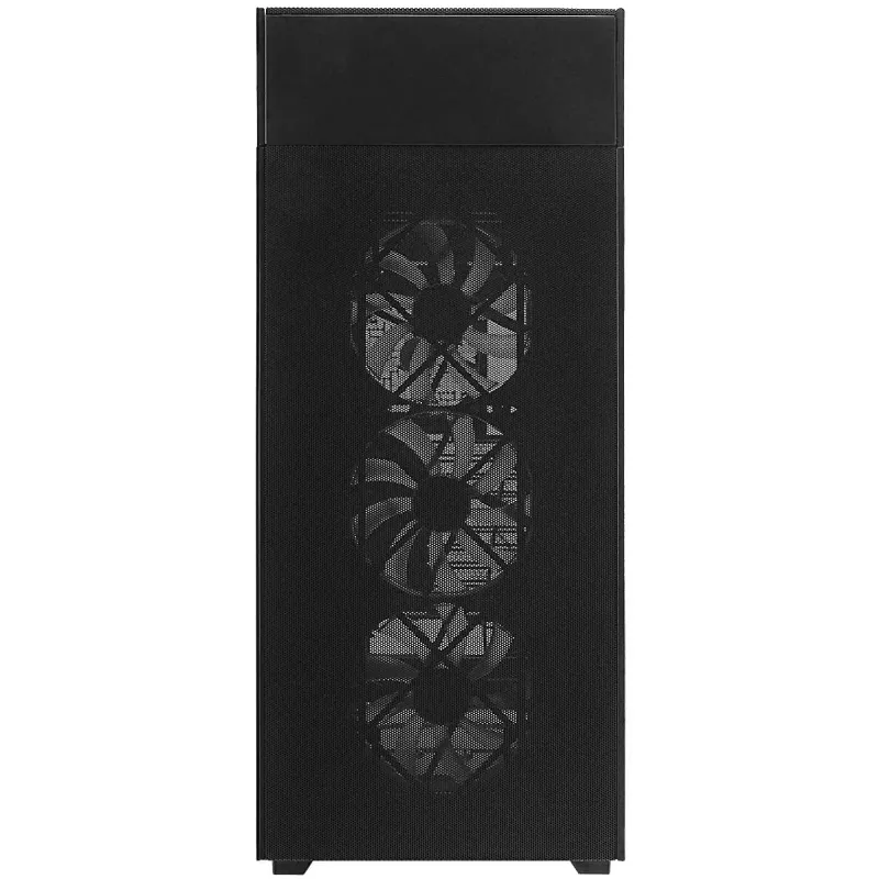 InWin Modfree Deluxe Big-Tower ar rūdītu stiklu - melns