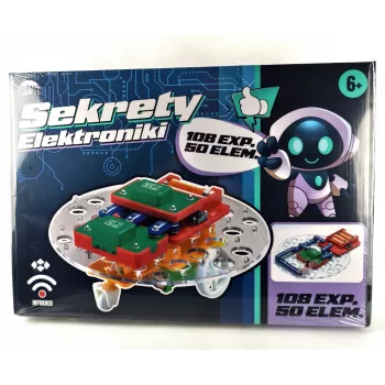 Izglītojošs elektronikas komplekts Dromader Zestaw Sekrety elektroniki - Inteliģents transportlīdzekļa komplekts