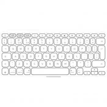 Logitech Keys-To-Go 2 Bluetooth tastatūra universāla QWERTY US International balta