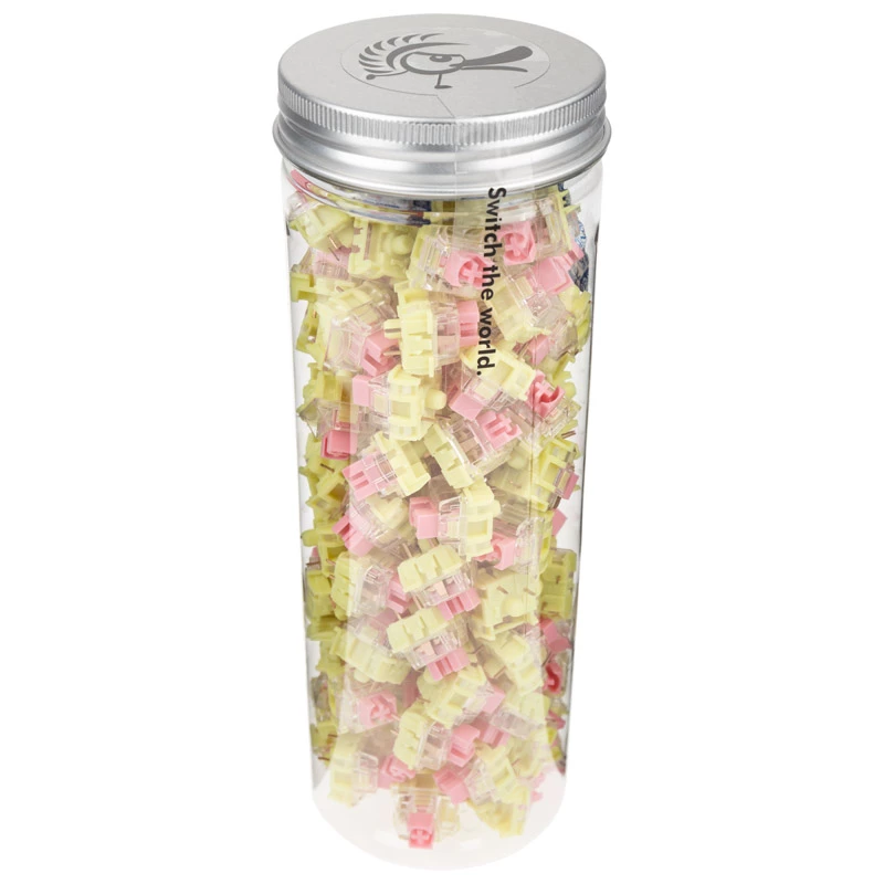 Mehāniskais slēdzis Ducky TTC Gold Pink DSK110-NPA1 lineārs 37g aktivācijas spēks