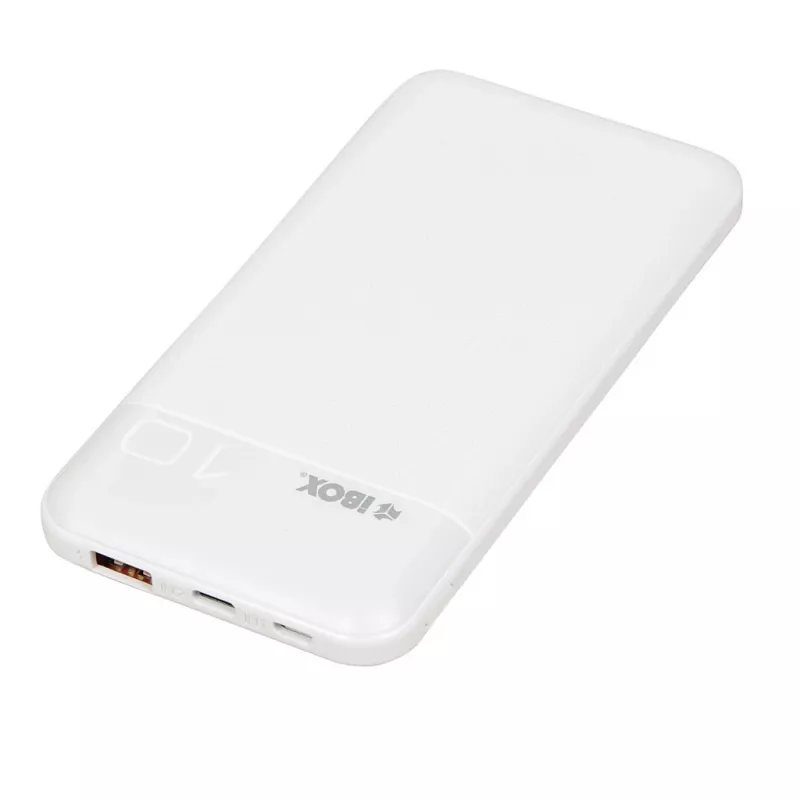 Portatīvais akumulators IBOX IPB10 10000 mAh, Li-Ion, Quick Charge 3.0, USB-C un USB-A izejas, 20W PD