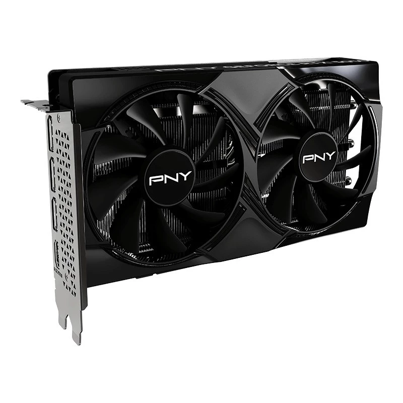 Grafikas karte PNY GeForce RTX 5050 — 8 GB GDDR6, 2317 MHz, 128 bitu, PCIe x8 5.0, divu ventilatoru dzesēšana