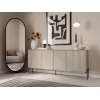 Cama VERA kumode 190x40x80 kašmira matēts