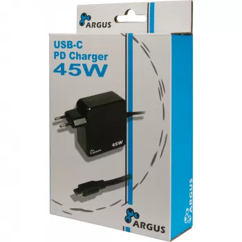 Lādētājs Inter-Tech PD-2045 Universāls Melns Iekštelpām 20V USB-C
