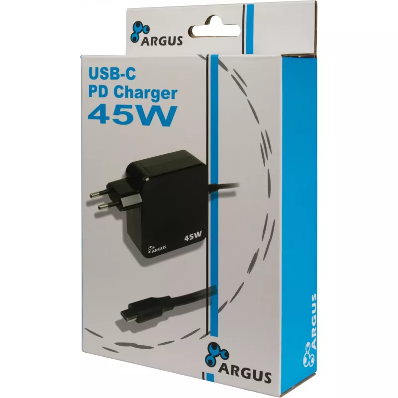 Lādētājs Inter-Tech PD-2045 Universāls Melns Iekštelpām 20V USB-C