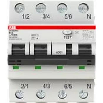 ABB RCBO Slēdzis DS203NCA-B32/03P+N DS203NC B32 A30 - Miniatūrais automātiskais slēdzis (2CSR256140R1325)