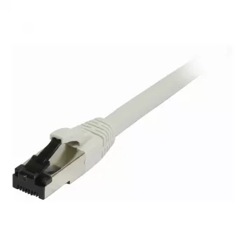 Synergy21 Patch Kabelis RJ45, CAT8.1 2000Mhz, 0,5m, Balts, S-STP(S/FTP), TPE/LSZH(SuperFlex), AWG26