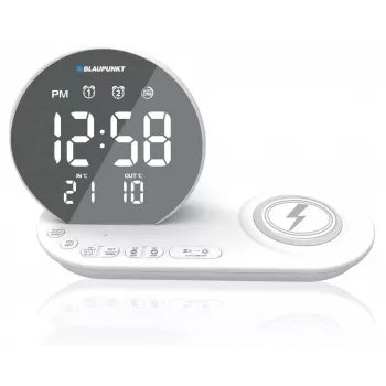 Digitālais modinātājpulkstenis Blaupunkt CR85WH CHARGE