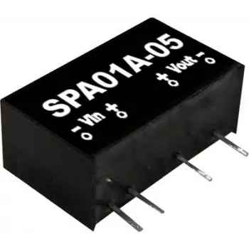 Strāvas pārveidotājs/invertors MEAN WELL SPA01A-12 12 V 1 W 0.083 A RoHS