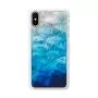 iKins telefona maciņš iPhone XS/S zilā ezerā balts