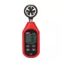 Rokas anemometrs UNI-T UT363 — vēja ātruma un temperatūras mērītājs, kompakts portatīvais mērinstruments