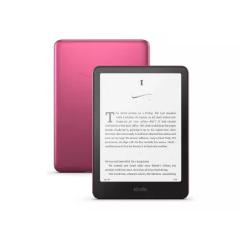 E-grāmatu lasītājs Amazon Kindle Paperwhite Signature Edition 2024 — 7 collu ekrāns, 32 GB, IPX8 ūdensizturīgs, USB-C, aveņu krāsā