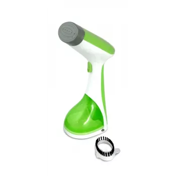 Esperanza Velure EHI008 rokas apģērbu tvaika ierīce, 1400 W, 0,22 l ūdens tvertne, 20 g/min tvaiks, 1,6 m vads, zaļa/balta